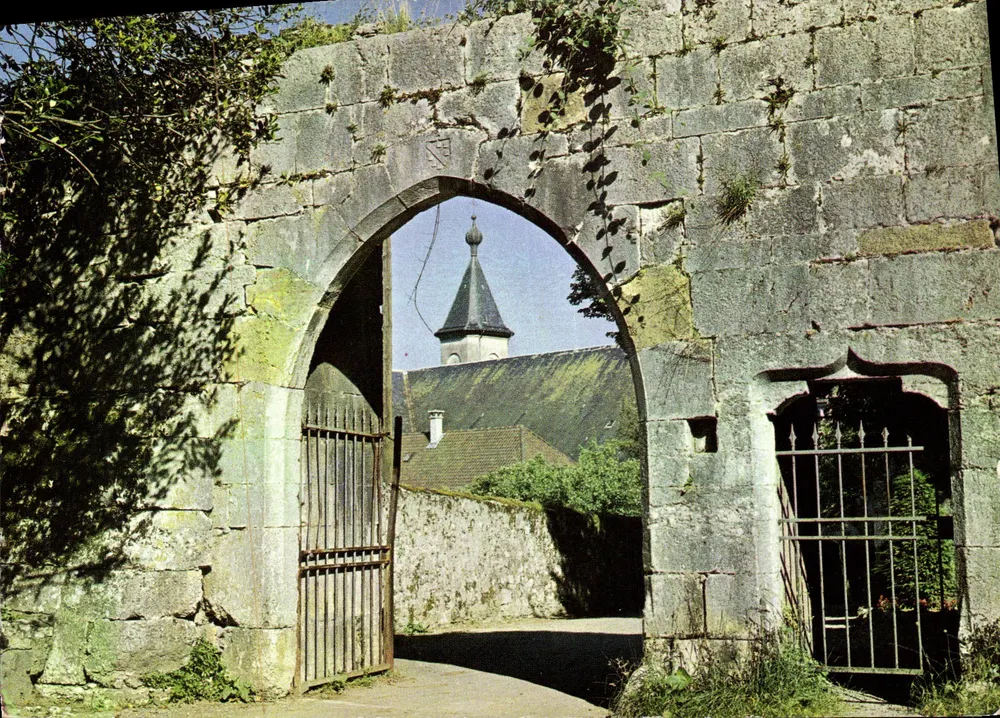 Eingangstor der Abtei Hautecombe — Aix-les-Bains (Savoie) — Editions Jansol, n° X.66 - Vorderseite
