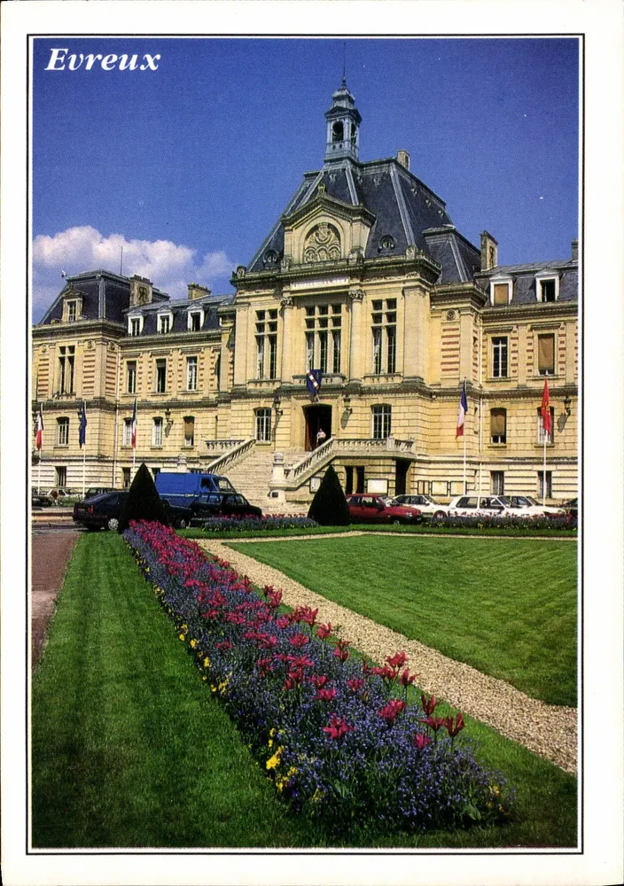 Evreux — Hotel de Ville — Edições Dubray, n°1356/27 - Frente