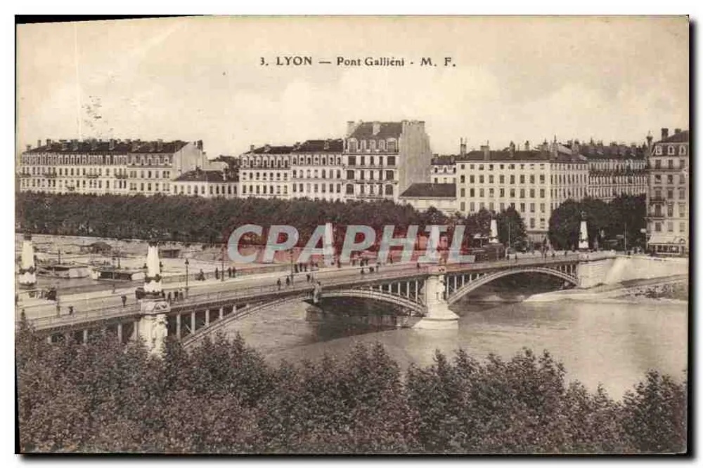 Lyon — Ponte Galliéni — M. F. - Frente