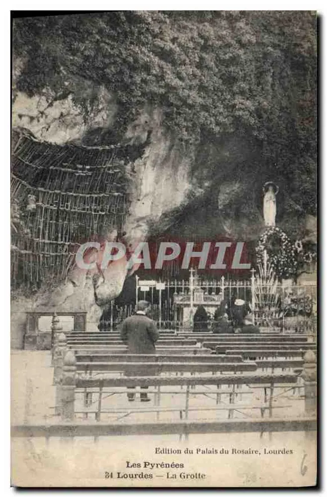 Lourdes — A Gruta — Edição do Palácio do Rosário, Lourdes - Frente