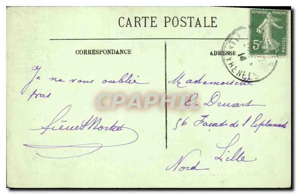 Lourdes — O Castelo — LL. - Verso