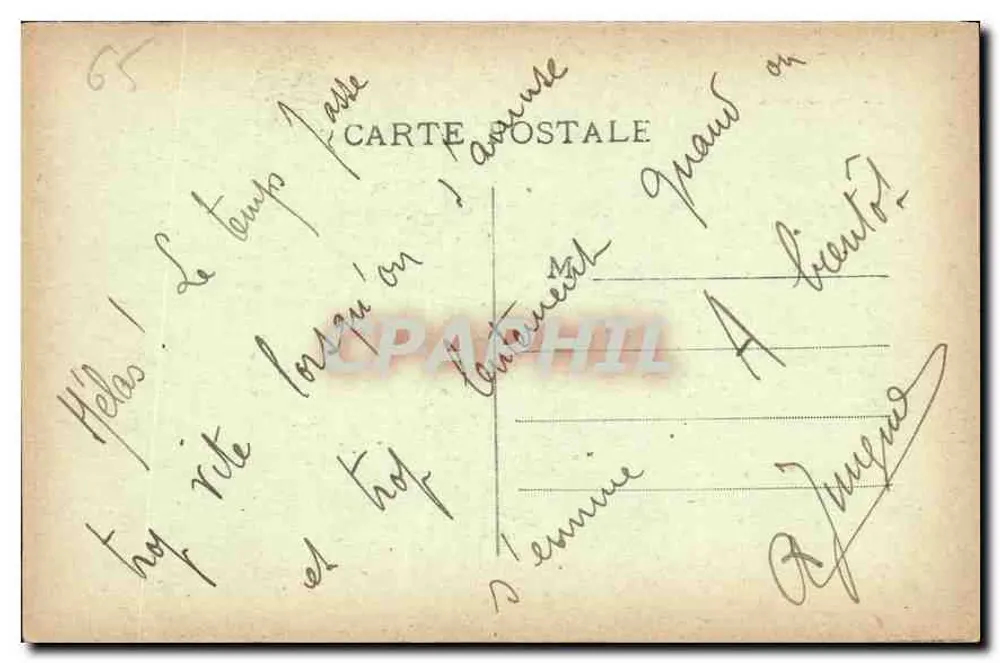 Die Pyrenäen — Cavanie: Der Pic Méne und der Pain de Sucre — Cavanie, n°321 - Rückseite