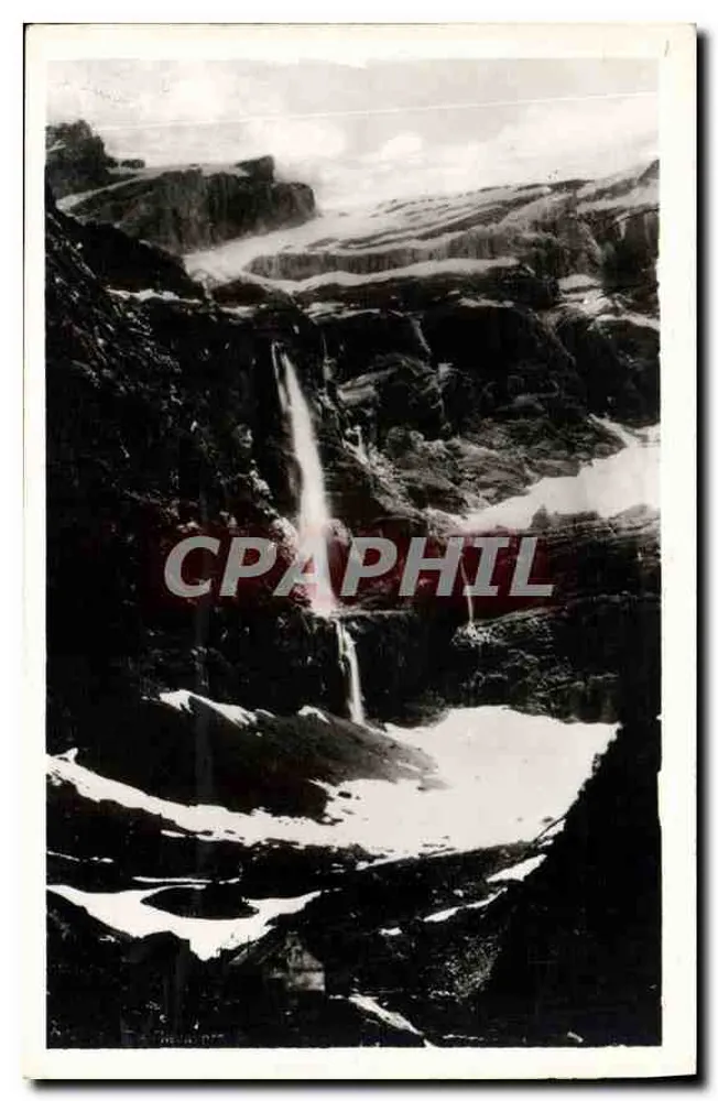 Gavarnie — A Grande Cascata (422 m) — Edição P. Doucet - Lourdes - Frente
