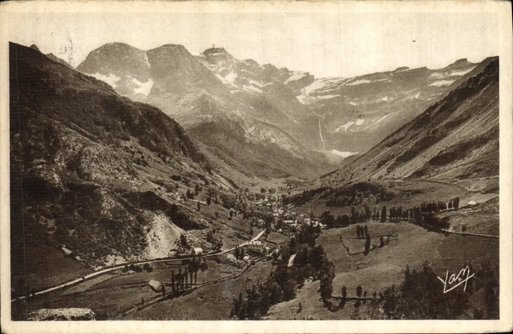 Gavarnie — Das Dorf und der Cirque — Fotoausgabe Qumunt, Toulouse - Vorderseite