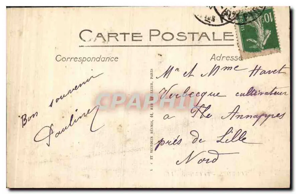Lourdes — O Castelo — LL - Verso