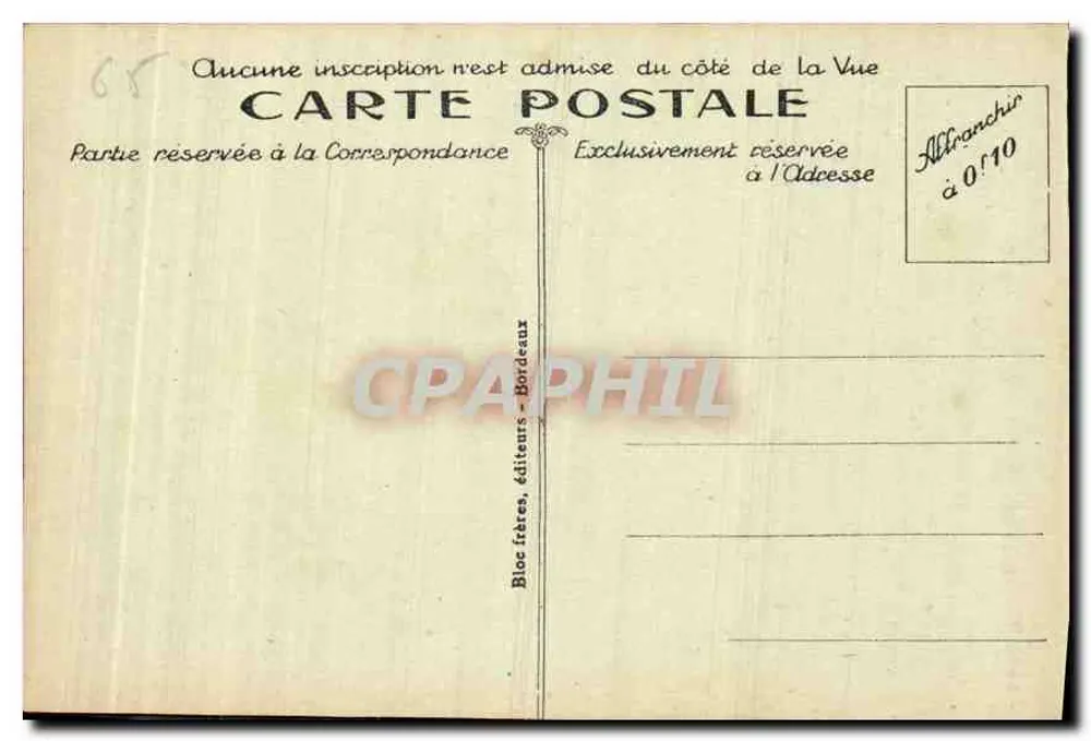 Gavarnie — Visão geral do Circo — B. R. - Verso