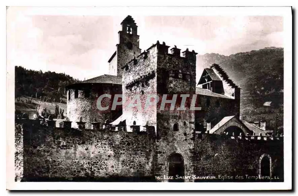 Luz Saint-Sauveur — Kirche der Templer - Vorderseite