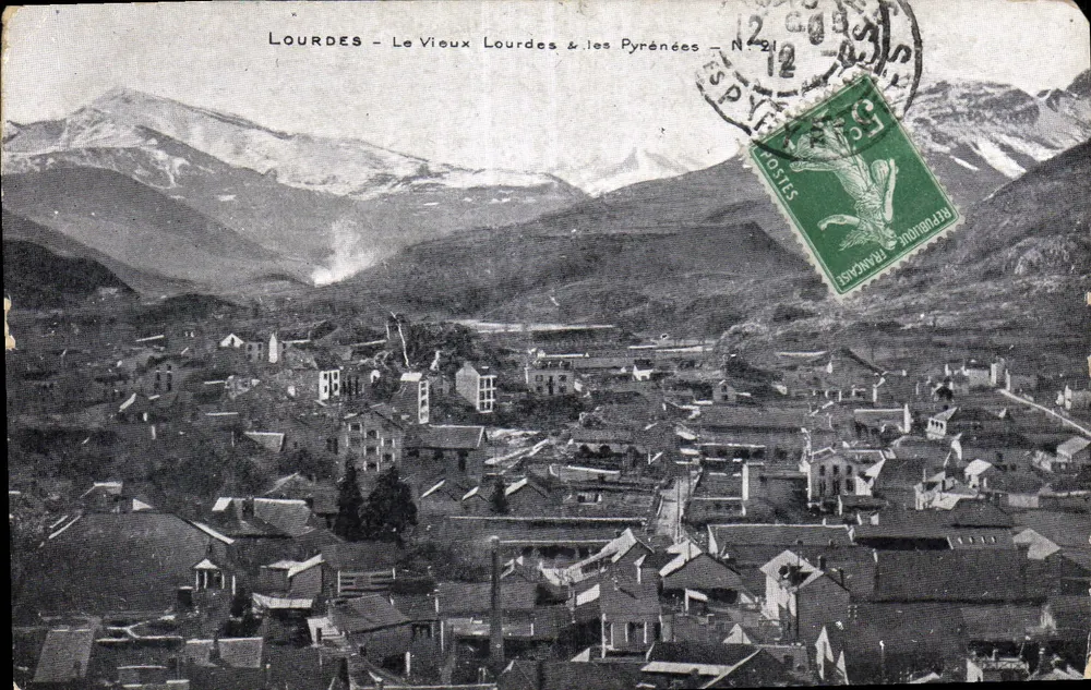 Lourdes - Alt-Lourdes & die Pyrenäen — Ausgabe Alliance Catholique N°21 - Vorderseite