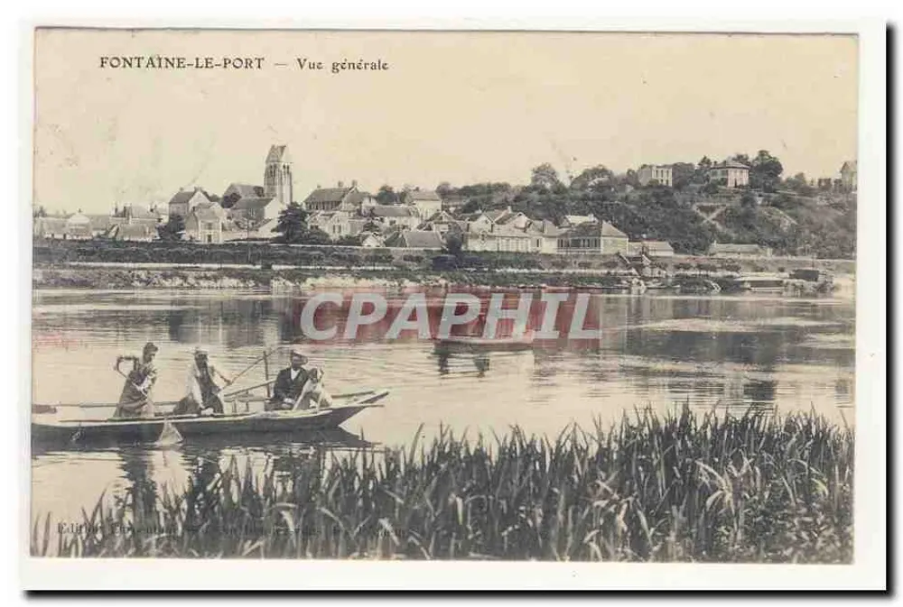 Fontaine-le-Port — Allgemeiner Blick — Edition Thévenon, 77 - Vorderseite