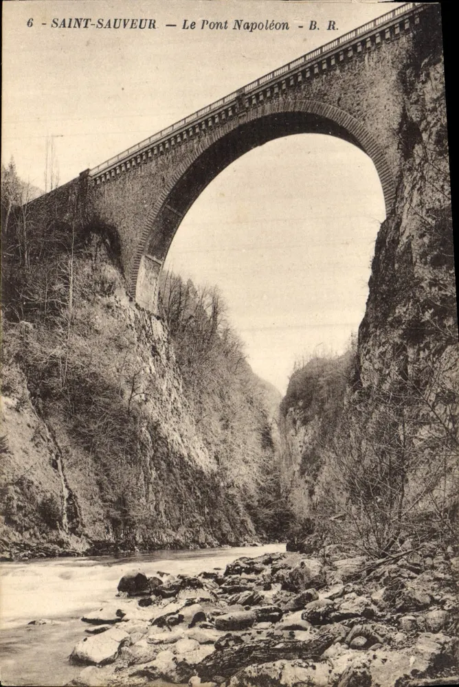Saint-Sauveur — O Pont Napoléon — B.R. - Frente