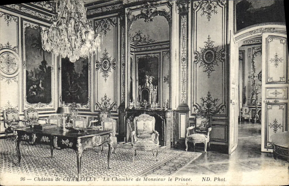 Schloss Chantilly — Zimmer des Prinzen — ND. Phot. - Vorderseite