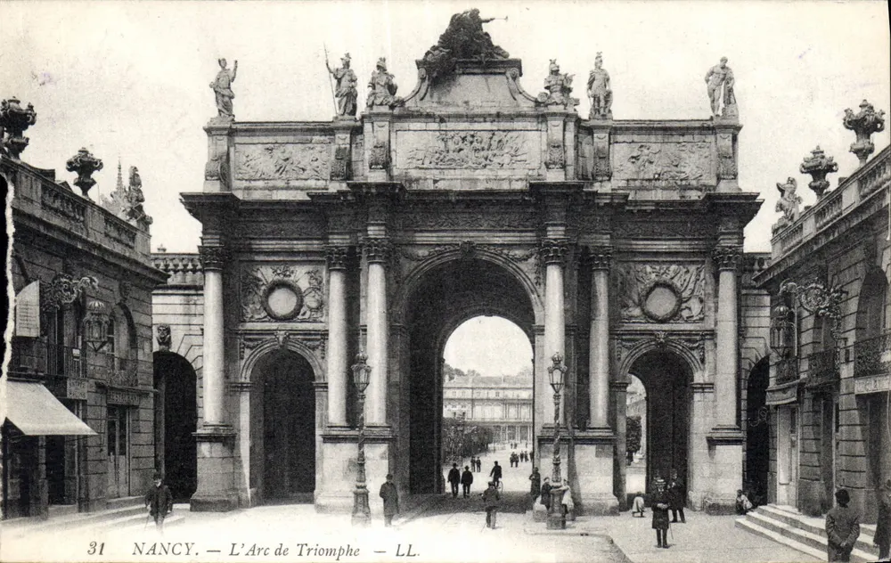 NANCY — O Arco do Triunfo — LL. — N°31 - Frente