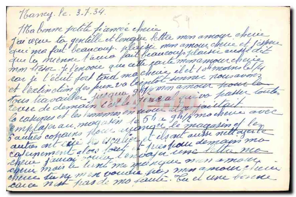 Nancy à Noite — Igreja de Saint-Epvre — N°18 - Verso