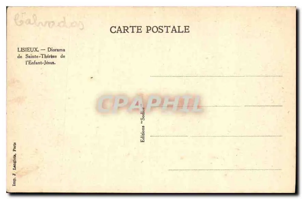 Aparecida da Virgem Santíssima — Cena 6 — Edições 'Sodilor' Paris - Verso