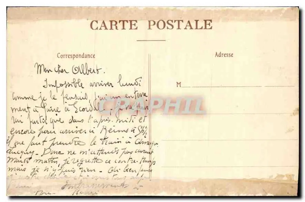 Santa Elisabeth da Hungria — Encontro com o duque da Turingia — Coleção Artística da Maison de la Bonne Presse, Paris - Verso
