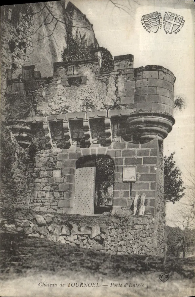 Castelo de Tournœl — Porta de Entrada — Editor V.D.C. - Frente