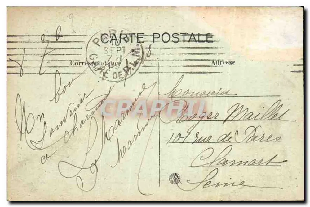 Castelo de Tournœl — Porta de Entrada — Editor V.D.C. - Verso