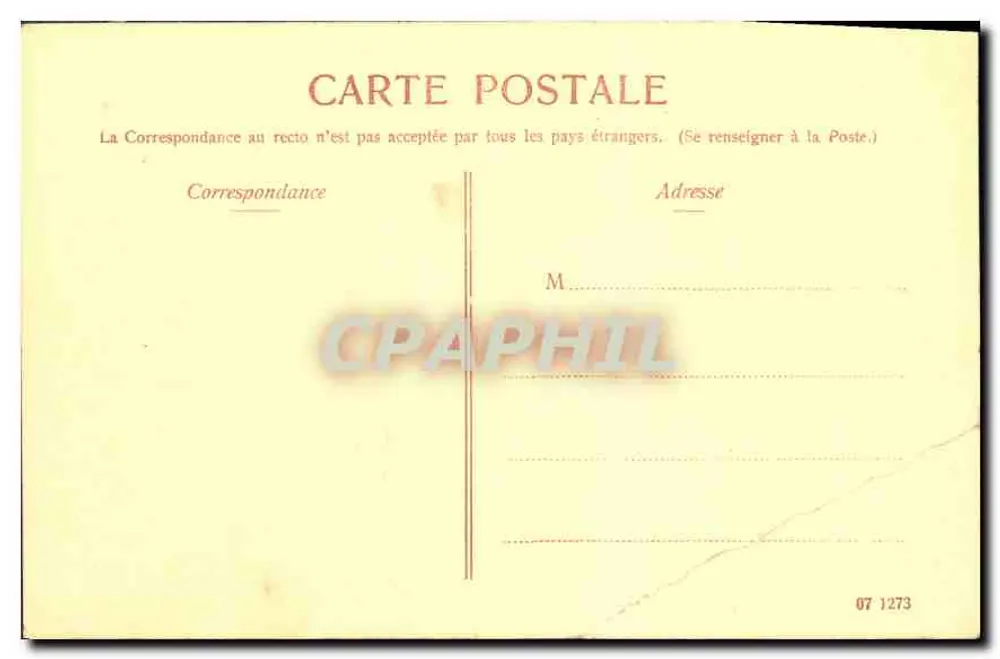 Passage du Mauvais Pas, das Eismeer und Montenvers — Aug. Couttet, Chamonix, Nr. 24 - Rückseite