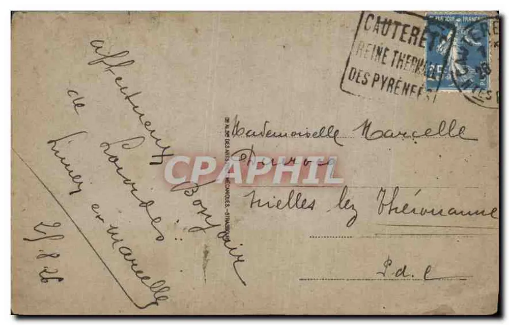 Lourdes — La Grotte — éditeur Lourdes, n° 158 - Verso