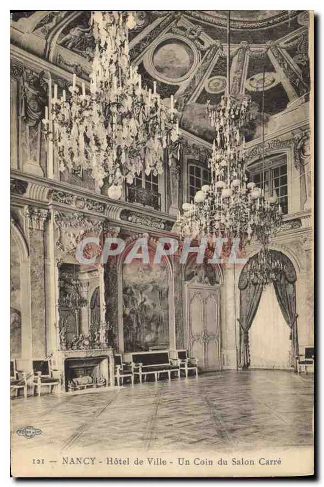 NANCY - Rathaus - Ecke des Quadrat Saals — n°121 - Vorderseite