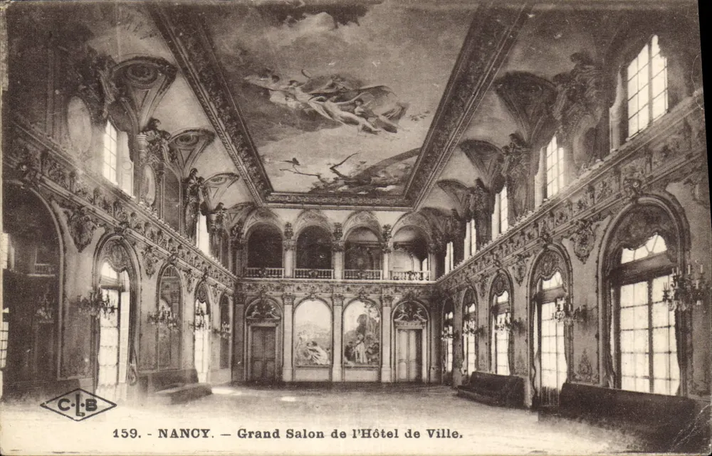 NANCY — Großer Saal des Rathauses — C-L-B, Nr. 159 - Vorderseite