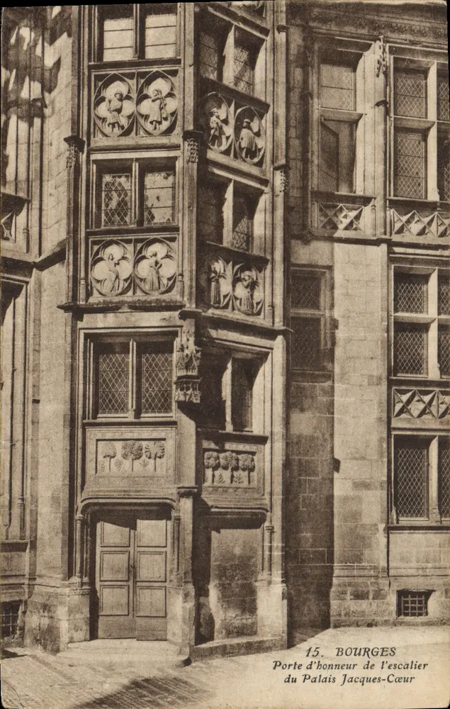 Ehrentor des Palastes Jacques-Cœur — Bourges — Verlag: Arnaud et Nozaïs, Nantes — Nr. 15 - Vorderseite