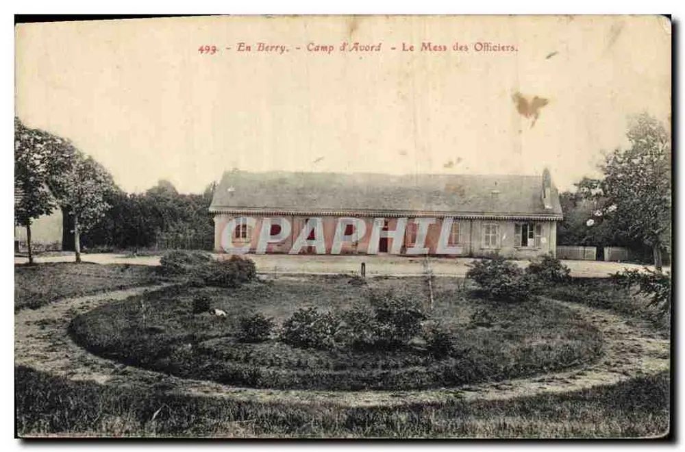 Camp d'Avord - Das Offiziersmesser — In Berry — n°499 - Vorderseite
