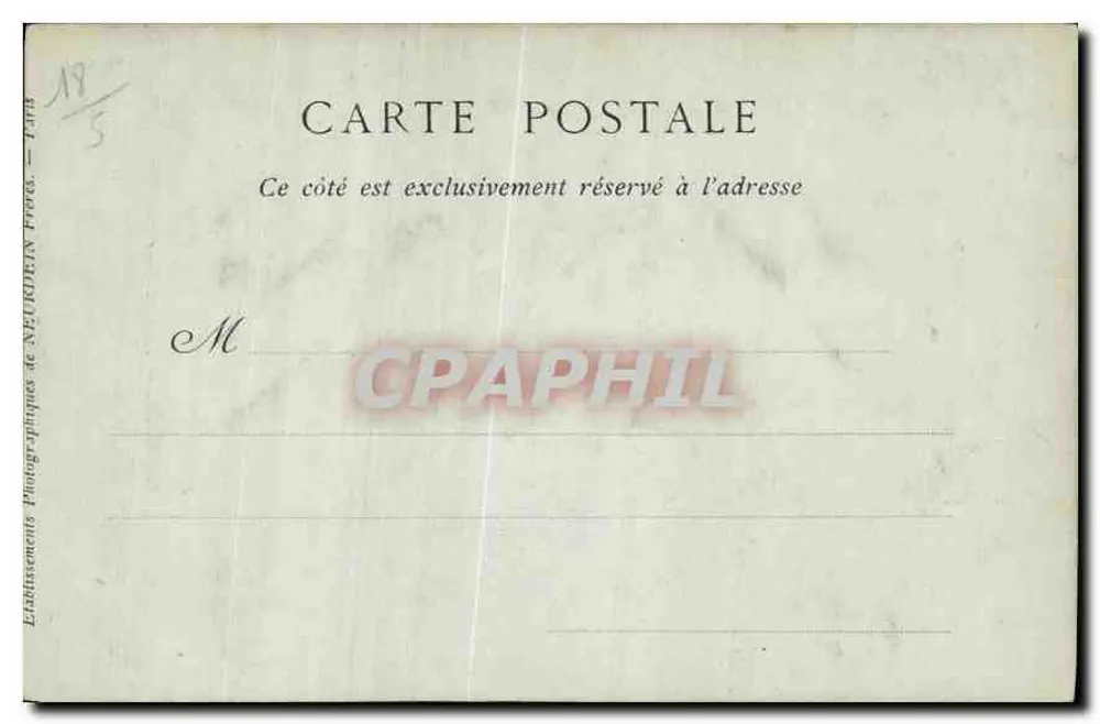 Bourges — A Catedral — Collections ND Phot - Verso