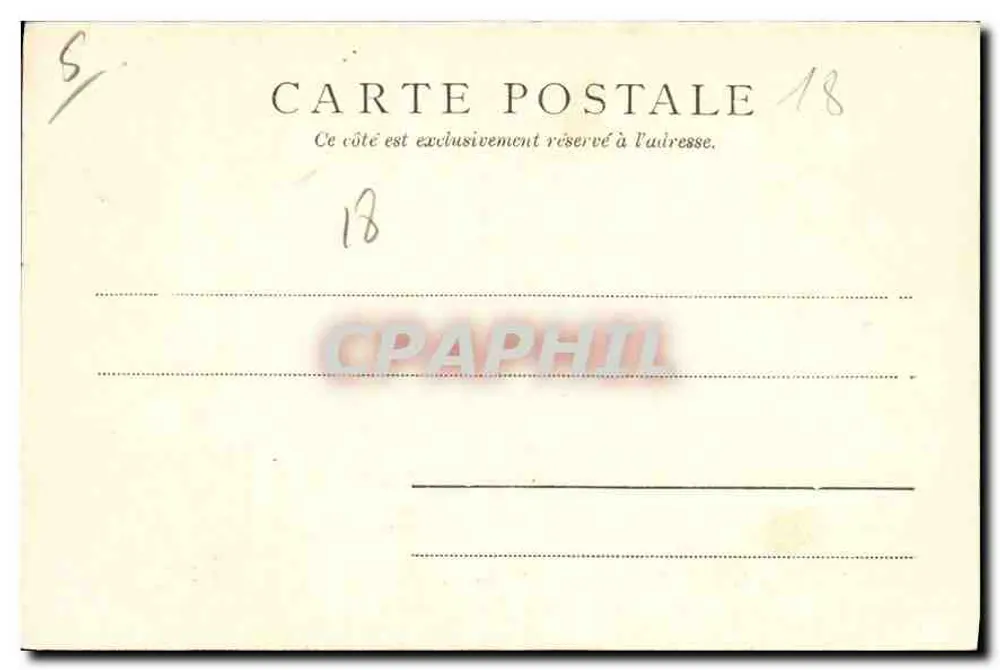Die Kathedrale — Ansicht von der Seite (Seite des Gartens des Erzbischofs) — Paris, Verlag Paris, Nr. 3168 EL 88 - Rückseite