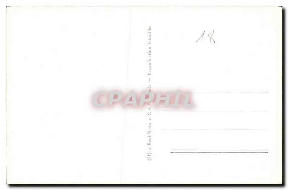 Bourges — La Catedral — Estatua del Duque Jean de Berry — C.A.P.H.I.L. n°37 - Reverso