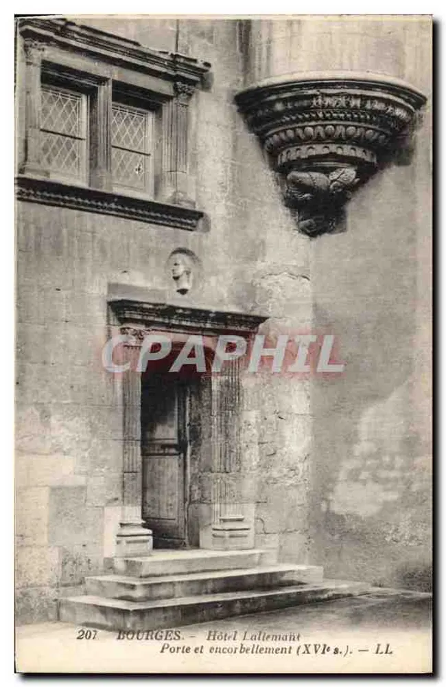Bourges - Hotel Lallemand (17. Jahrhundert) - LL - Vorderseite