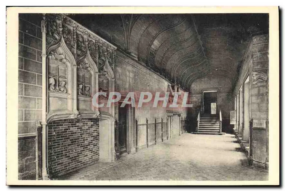 Bourges - Palais Jacques Cœur - Galerie du 1er étage - Recto