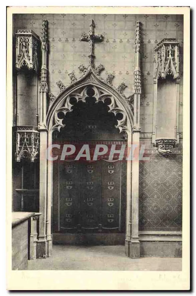 Bourges — Oratoriumskapelle von Jacques Cœur — Ausgabe der historischen Denkmäler - Vorderseite
