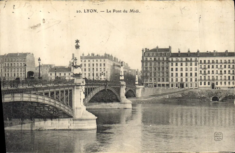 LYON — O Ponte do Meio — Soly Phot Lyon, n°20 - Frente