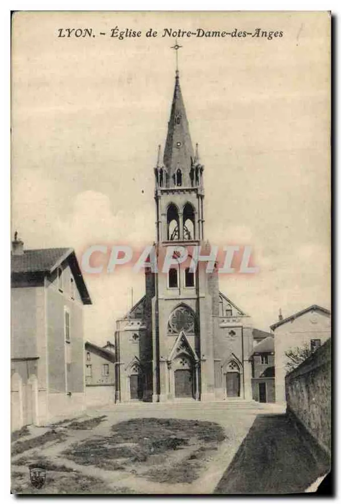 LYON. - Igreja de Nossa Senhora dos Anjos — Editor: LYON. - Igreja de Nossa Senhora dos Anjos - Frente