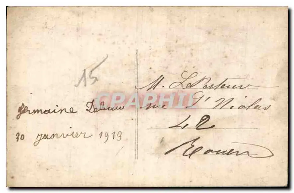 Coppie in feestkleding — Calife, n° 286 - Achterkant