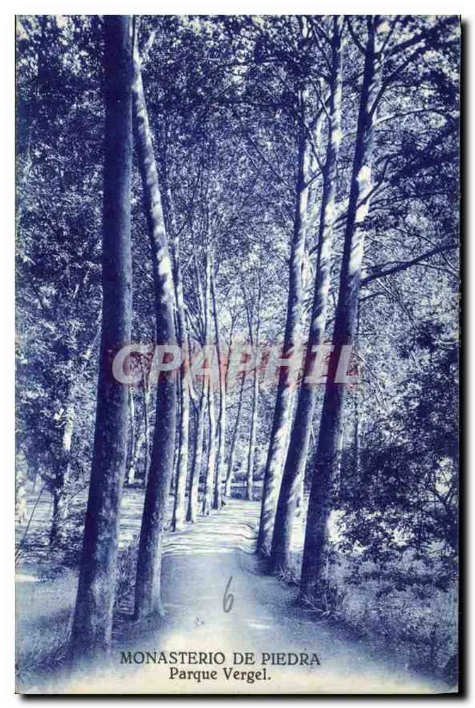 Monasterio de Piedra — Parque Vergel — editor desconhecido, n°6 - Frente