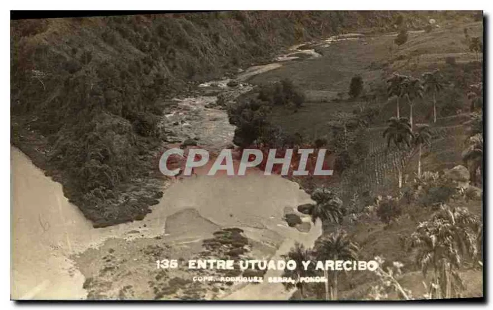 Entre Utuado e Arecibo — vista aérea — Cops. Rodríguez Berra, Ponce - Frente