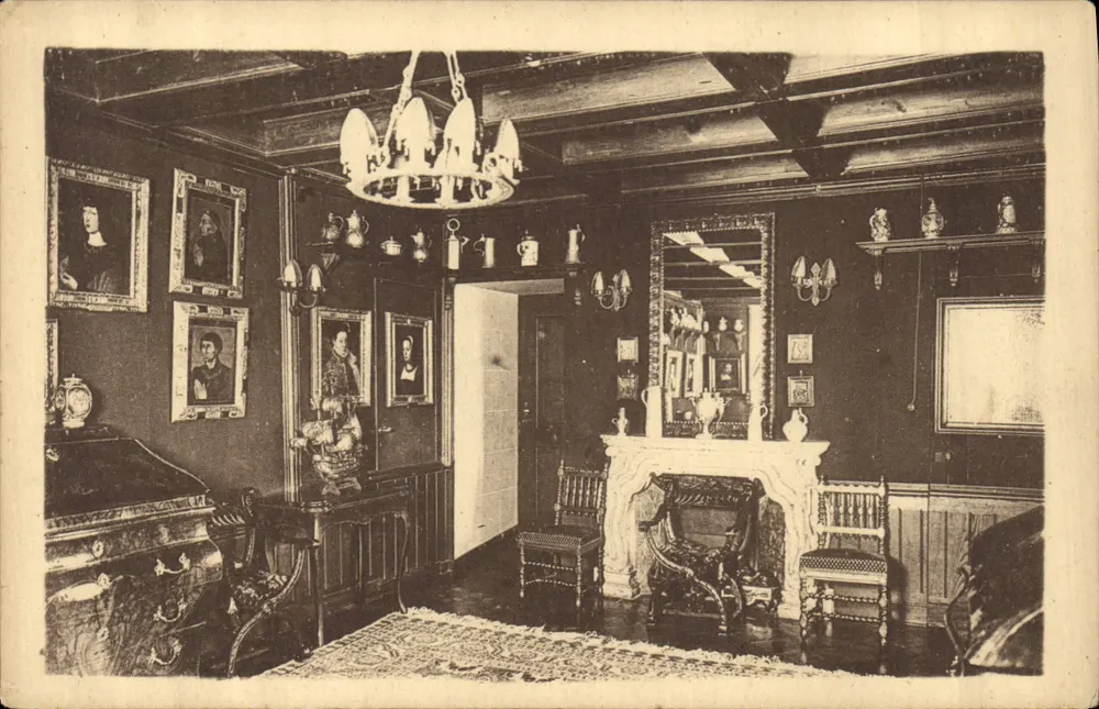 Schloss Tourronde — Der burgundische Saal — Lévy et Neurbrin, Paris - Vorderseite
