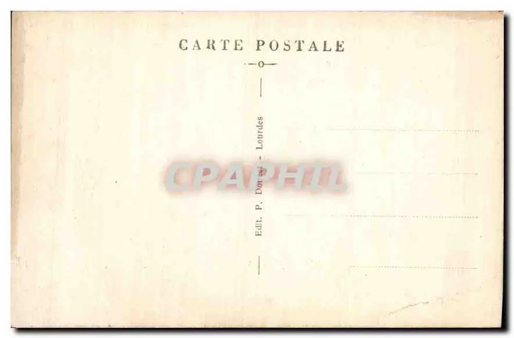 Lourdes — La Grotta e la Basilica — P. D. - Verso