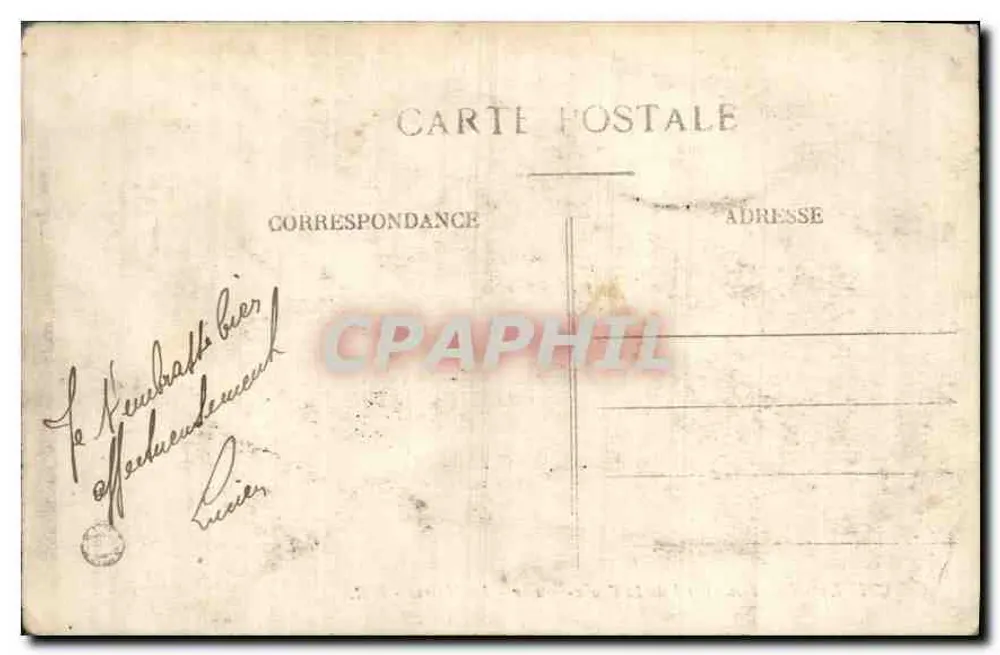 LYON — Boulevard de la Croix-Rousse — Die Stadtverwaltung — E.R. — Nr. 601 - Rückseite