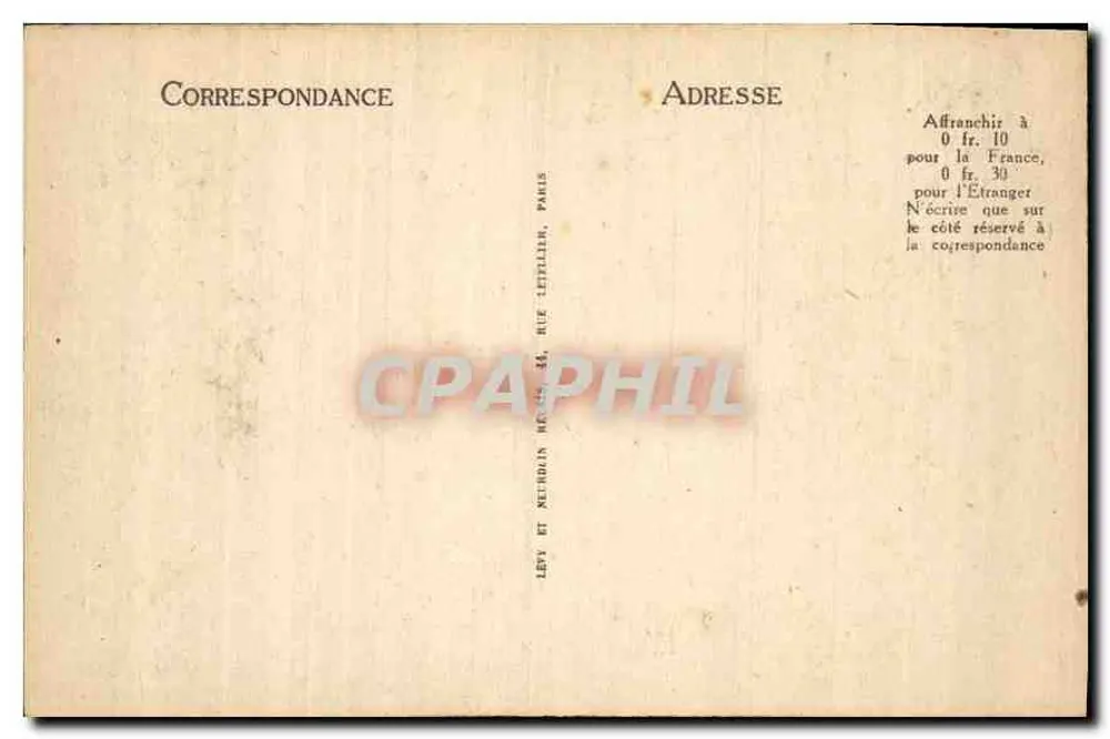 Cau de Cauterets - La Raillière - Cascaae et Vallée de Lutour - LL - Verso
