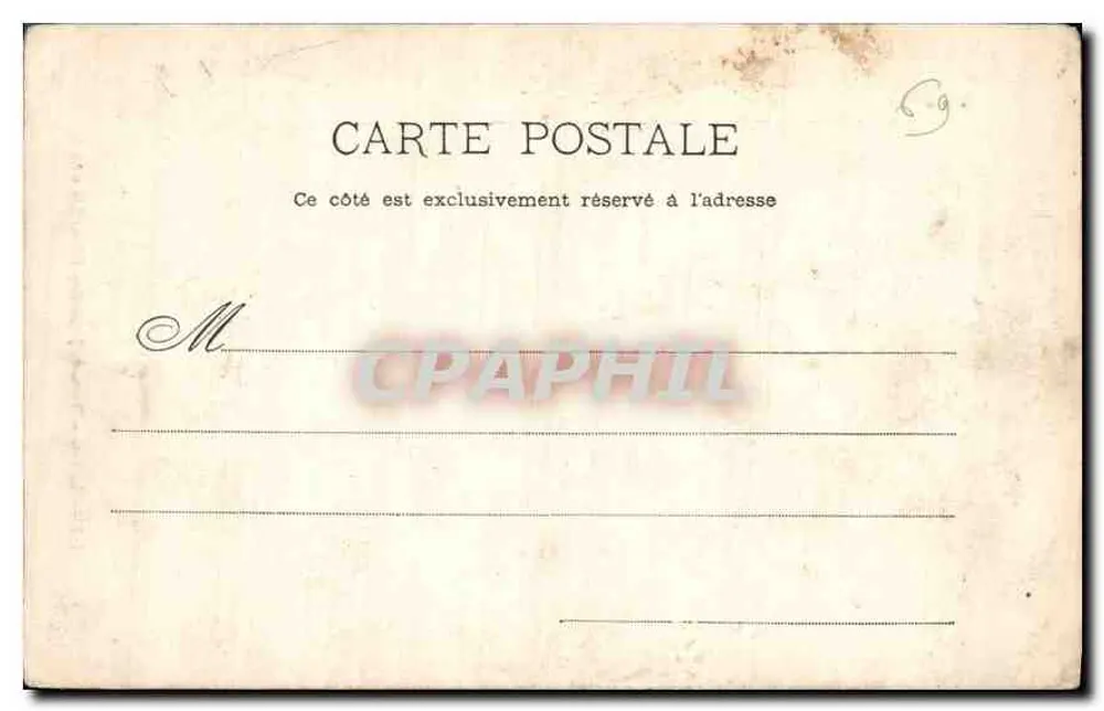 Lyon — Busto de J. Soulary (Place Saint-Clair) — n°120 - Verso