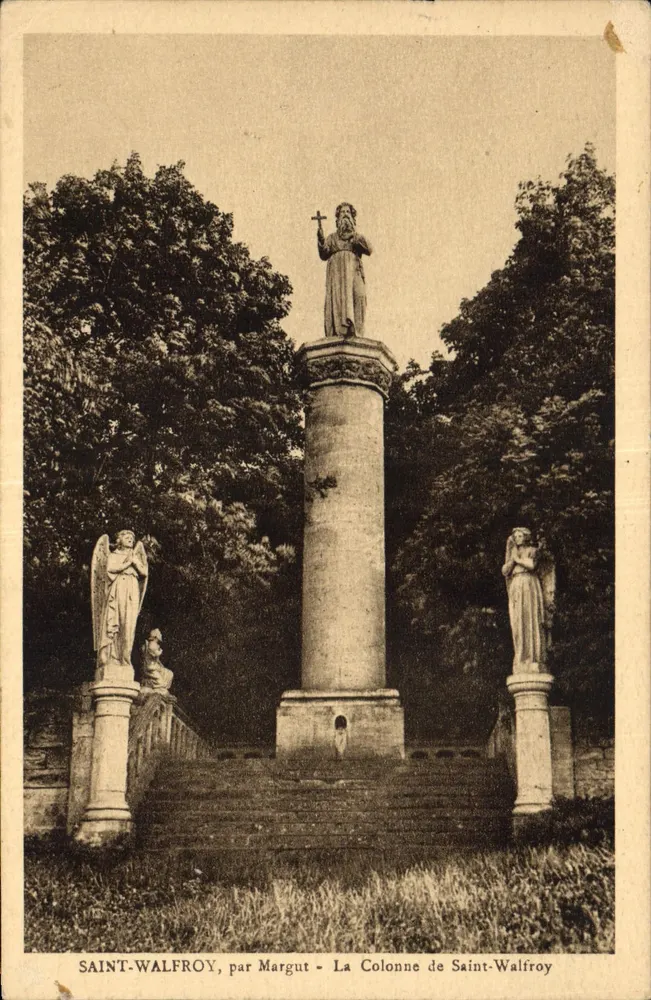 Saint-Walfroy — Die Säule von Saint-Walfroy — von Margut - Vorderseite