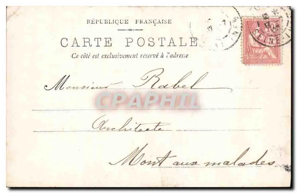 Porto de Douai — Barcos a vela — Editor desconhecido, número de série não visível - Verso