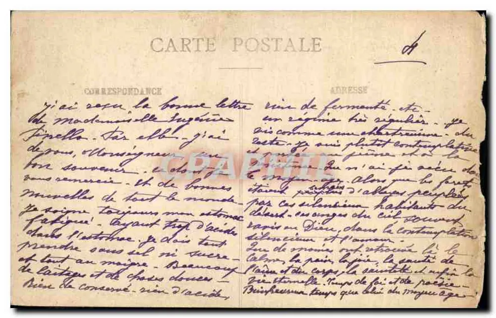Venerável Bernadette Soubirous — Em religião Irmã Marie Bernard — Editor: Le Madelin, Béla - Verso