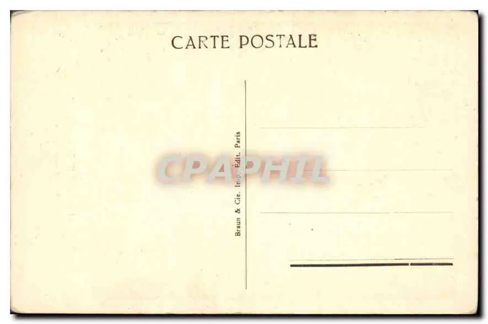 Jehanne d'Orliac — retrato por Ferdinand Humbert — série 6 - Verso