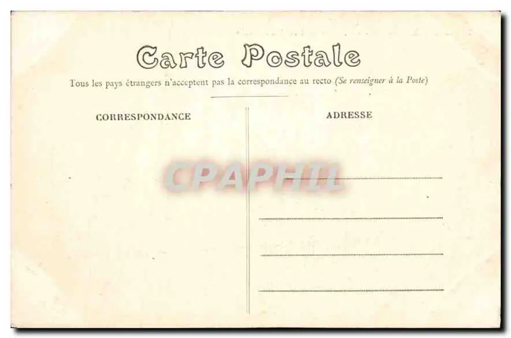 Bourges — Die Kathedrale, Ansicht vom Garten des Erzbischofs — n° 5003 - Rückseite