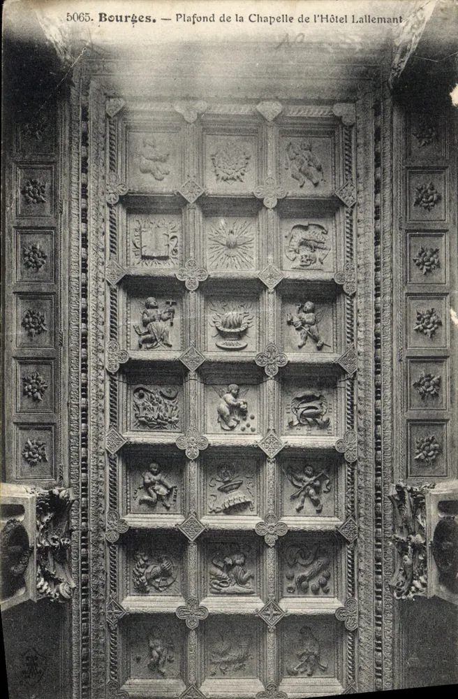 Bourges — Decke der Kapelle des Hôtel Lallelemant — Unbekannter Verleger, Seriennummer 5065 - Vorderseite