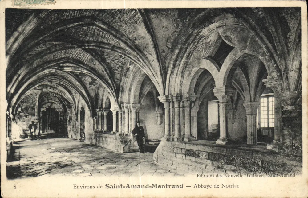 Umgebung von Saint-Amand-Montrond — Abtei Noirlac — Editions des Nouvelles Galeries, Saint-Amand - Vorderseite